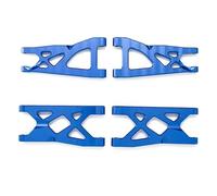 Mangueta dirección para Arrma para Senton para Vorteks 1/10 Actualización Delantero Trasero Brazo Oscilante CVD Copa Dirección Montaje Eje Hexagonal Caja Cambios Coche RC(Blue,1set Swing)