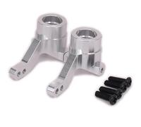 Mangueta DireccióN Rc Para HPI WR8 Series Para Flux 1/10 Husillo/juego Soporte Buje Trasero CNC 6061-T6 101208 Piezas Coche Control Remoto(Silver)