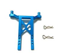Mangueta DireccióN Rc Para Traxxas Para LaTrax Para Teton 1/18 Kit Piezas Mejora Metal Bloque Rueda Bloques Dirección Brazo Suspensión Accesorios Coche RC(Blue,Rear body pillar)