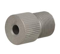 Manguito Adaptador Portabrocas 5 mm, Accesorio para Broca Carpintería, Tuercas Hexagonales Roscadas, Insertos para Muebles de Madera, 3 Piezas