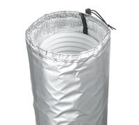 Manguito aislante para tubo climatizador portátil cubierta aislante | Para aire acondicionado de invierno, interior, ventana, pared, habitación, casa, apartamento, garaje, campamento