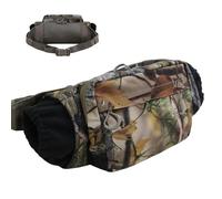 Manguito Calentador de Manos de Invierno - de Mano de Lana para Caza con diseño Impermeable | Correa para el Cuello Ajustable para Actividades al Aire Libre, Senderismo, Camping, Deportes