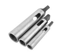 Manguito cónico Morse Adaptador cónico útil, manguito plateado, herramienta de acero, piezas de metalurgia CNC, mandril reductor HRC58 MT1-MT2/MT-2-MT3/MT3-MT4(MT1-MT2)