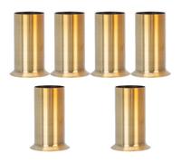 Manguito de Brida 6piezas para Candelabro de Vela de Hierro Dorado