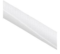 Manguito de Cable 1M/5M, Funda Trenzada Extensible de Pet con Cierre automático, Manguera aislada Flexible, Envoltura Alambre, protección Cable, Tubo calcetín(White,10mm,5 Meters)