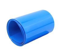Manguito de Cable de PVC Resistente a la abrasión, Envoltura de tubería termorretráctil Azul, Tubo de protección, 1 Pieza(43MM*27MM*20METERS)