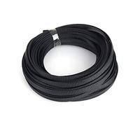 Manguito de Cable Trenzado expandible Pet de 33 pies y 10 mm Manguera de Alambre de Alta Densidad Manejo de Manguitos de Alambre Trenzado Negro para Cables de Dispositivos de hogar y Oficina