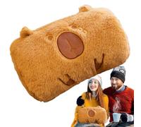 Manguito De Felpa De Capibara - Calentador De Manos, Peluche De Diseño De Capibara | Almohadas De Peluche, Muñecos De Peluches para Niños, Regalos para Niños, Regalos De Cumpleaños para