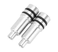 Manguito de Inyector de Combustible, 2 Manguitos de Inyector de Combustible con Reemplazo de Juntas para Astra H, Corsa C, Meriva A, Zafira a 1.7 DTI Y17DT 0817384 98109671 98109672