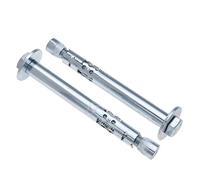 Manguito de Metal Ancor 12 mm x 70 mm Tornillo de Expansión con Cabeza Hexagonal de Acero Blanco Zincado Rawl Pernos para Hormigón Albañilería Ladrillo Pared Fijaciones de 2 piezas