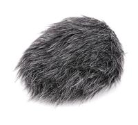 Manguito de parabrisas peludo para micrófono, parabrisas de micrófono universal, protector de viento suave para parabrisas, protector de viento peludo para micrófono BY MM1