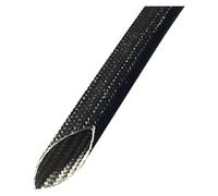 Manguito de protección térmica, manguito de fibra de vidrio de silicona y PVC con resistencia a altas temperaturas, longitud de 1 m(4mm)