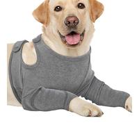 Manguito de recuperación para perro - Manguito de recuperación antilamer para perro, soporte para el codo de perro | Protector de pierna delantera fácil de montar con cojín para