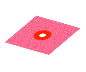 Manguito de sellado TECE Seal System, 704803, Versión: 140 x 140 mm