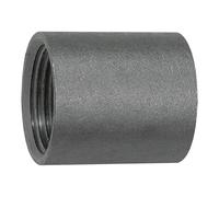 Manguito de soldadura 16, acero pulido ST 37-2, rosca continua, Rp 1 1/2, longitud 48,0 mm, presión de trabajo máx. 50 bares.