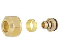 Manguito Eurocono 3/4" para Tubo PEX Ø16 | Conexión Estanca y Fiable | Compatible con Colectores de Suelo Radiante | Instalación Rápida | NOYON & THIEBAULT