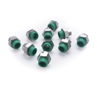 Manguito mixto PPR rosca hembra 1/2 - Ø20 mm x10 unidades| Para unir tubería PPR con conexiones roscadas | Ideal en instalaciones de agua | Resistente, duradero y fácil de instalar | QUICK PLOMBERIE