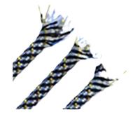 Manguito para Cable Funda de Cable Trenzado 1/5/10 m, 4 mm, 8, 12, Hilo algodón PP, Mezcla Aislamiento Flexible y expandible, Funda Protectora for para Proteger(Black Yellow White,8mm,5 Meters)