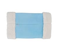 Manguito portátil con calefacción, Bolsa calentadora de Manos eléctrica Recargable, Calentador de Felpa Grueso de 10 W y 5 V Alimentado por USB para climas fríos, desplazamientos y (Azul Claro)