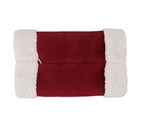 Manguito portátil con calefacción, Bolsa calentadora de Manos eléctrica Recargable con calefacción por USB, Calentador de Felpa Engrosado de 10 W y 5 V para el Clima frío, desplaza (Rojo violáceo)