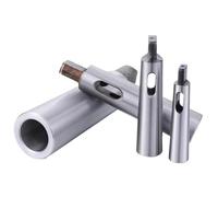 Manguito reductor de MT1 a MT2 a MT3 MT4 MT5 manguito de taladro de cola plana cónico para taladro fresado torno husillo de transferencia (MT5-MT1)