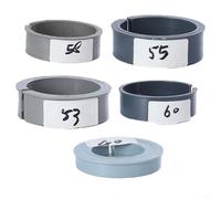 Manguito reductor de plástico para portabrocas de banco, adaptador de espiga cuadrada variable de 65-40 mm a 65-60 mm, accesorio de herramienta de carpintería (65-58 mm)