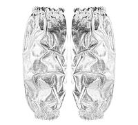 Manguito resistente al calor de 1000 grados Manguito de aislamiento térmico Manguito ignífugo de papel de aluminio, Guante protector mutifuctional Anti Fire Hot Arm, para trabajos en plantas de acero