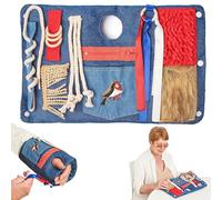 Manguito sensorial para la muñeca | Juguetes sensoriales para la Demencia | para Ancianos con Demencia | Manguito para la ansiedad | Regalos y Actividades para Ancianos con Alzheimer o Demencia