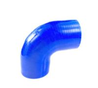 Manguito Turbo Manguera de silicona universal de 2,0", 2,5", 2,75", 3", 51 mm, 63 mm, 70 mm, 76 mm, 89 mm y 102 mm con codo de 90 grados para tubo de admisión de turbo. Líneas y mangueras de presión(B