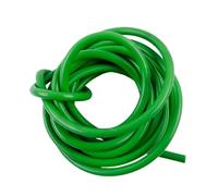 Manguito Turbo Manguera de vacío de silicona de 3 m (10 pies) Tubo flexible de refrigerante turbo de 3 metros (2 mm, 3 mm, 5 mm y 6 mm) manguera de intercooler(10 Feet ID3mm Green)