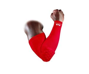 Manguitos de compresión para brazo McDavid Hex Power Shooter Red M