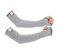 Manguitos de jardín, 1 par de protectores de brazo anticorte HPPE, mangas de seguridad de brazo de 5 niveles para granjas, industria de la construcción, industria del metal o automotriz
