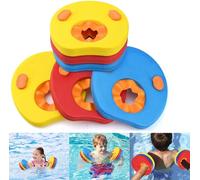 Manguitos de NatacióN para,6 PCS Manguitos Bebe,Discos de NatacióN para NiñOs con Bolsa de Almacenamiento para NiñOs Y NiñAs de 3 A 7 AñOs Que Aprenden A Nadar En La Piscina O La Playa