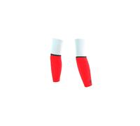 Manguitos de running compressport armforce ultralight blanco/rojo 28 - 31
