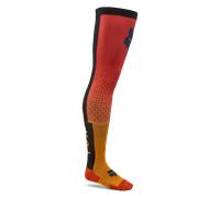 FOX Flexair Fracture KB Calcetines de motocross, rojo-naranja, tamaño L para Hombres