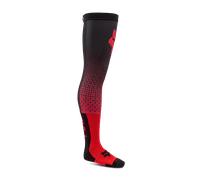 FOX Flexair Fracture KB Calcetines de motocross, negro-rojo, tamaño M para Hombres