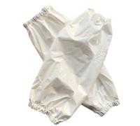 Manguitos Impermeables 1 par de mangas largas suaves con volantes for mujer, ideales for el trabajo, la cocina y limpieza del hogar, impermeables(WHITE)