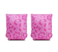 Manguitos Inflables Infantiles Animal Print Rosa - Flotadores para Niños de 0 a 2 Años hasta 15 kg - Manguitos Hinchables con Válvulas de Seguridad - Certificación EN13138 - Uso en Piscina y Playa