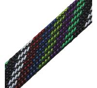 Manguitos para Cable Funda de Cable expandible 2 mm a 40, Trenzada Ajustada, Alta Densidad, dureza, Aislante, protección línea, Envoltura, Funda prensaestopas(7 Colors,25mm)