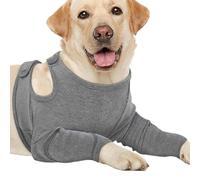 Manguitos para patas de perro - Manguitos anti-lamer para lesiones de perro | Envoltura de recuperación para patas delanteras para perros pequeños, medianos y grandes