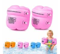 Manguitos Piscina Niños 1-6 Años, Flotadores Inflables Brazos para Aprender a Nadar, Ajuste Cómodo para Piscina Playa Vacaciones, Load Capacity: 11-30 kg
