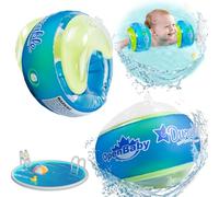 Manguitos Piscina Niños,Banda de Brazo Inflatable para Niños,para Nadar Manguitos Bebé 1 Año a Niños 6 Años,Dispositivo Swimsafe para Principiantes con Estampado,Adecuado para Peso 10-30 kg