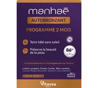 Manhaé Autobronceador 60caps