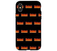 Manhasset, estilo retro de los años 80 de Nueva York Carcasa para iPhone X/XS