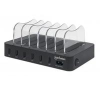 Regleta Manhattan Estación de carga 6 Puertos USB-A Smart IC Protección LED