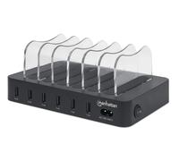 Manhattan 102254 102254 - Estación de Carga USB (máx.) 2,4 A 6 x USB 3.2 Gen 1 H