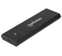 MANHATTAN 130530 Caja para Disco Duro Externo M.2 Caja Externa para Unidad DE Verano SÓLIDO (SSD) Negro