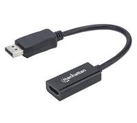 Manhattan Adaptador 151634 DisplayPort a HDMI pasivo