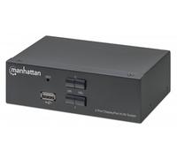 Manhattan 153546 Interruptor KVM 2/1 DisplayPort USB