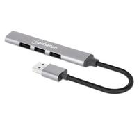 Manhattan 168427 hub de interfaz usb 3.2 gen 1 (3.1 gen 1) type-a 5000